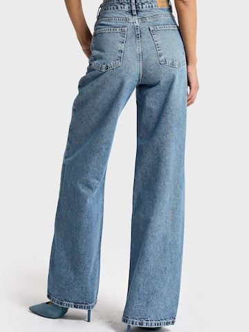 IT'S BASIC Wide leg Jeans 'Olea Wide High Rise Jeans' in Blue