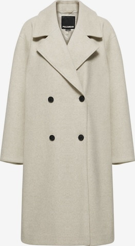 Cappotto di mezza stagione di Pull&Bear in beige: frontale