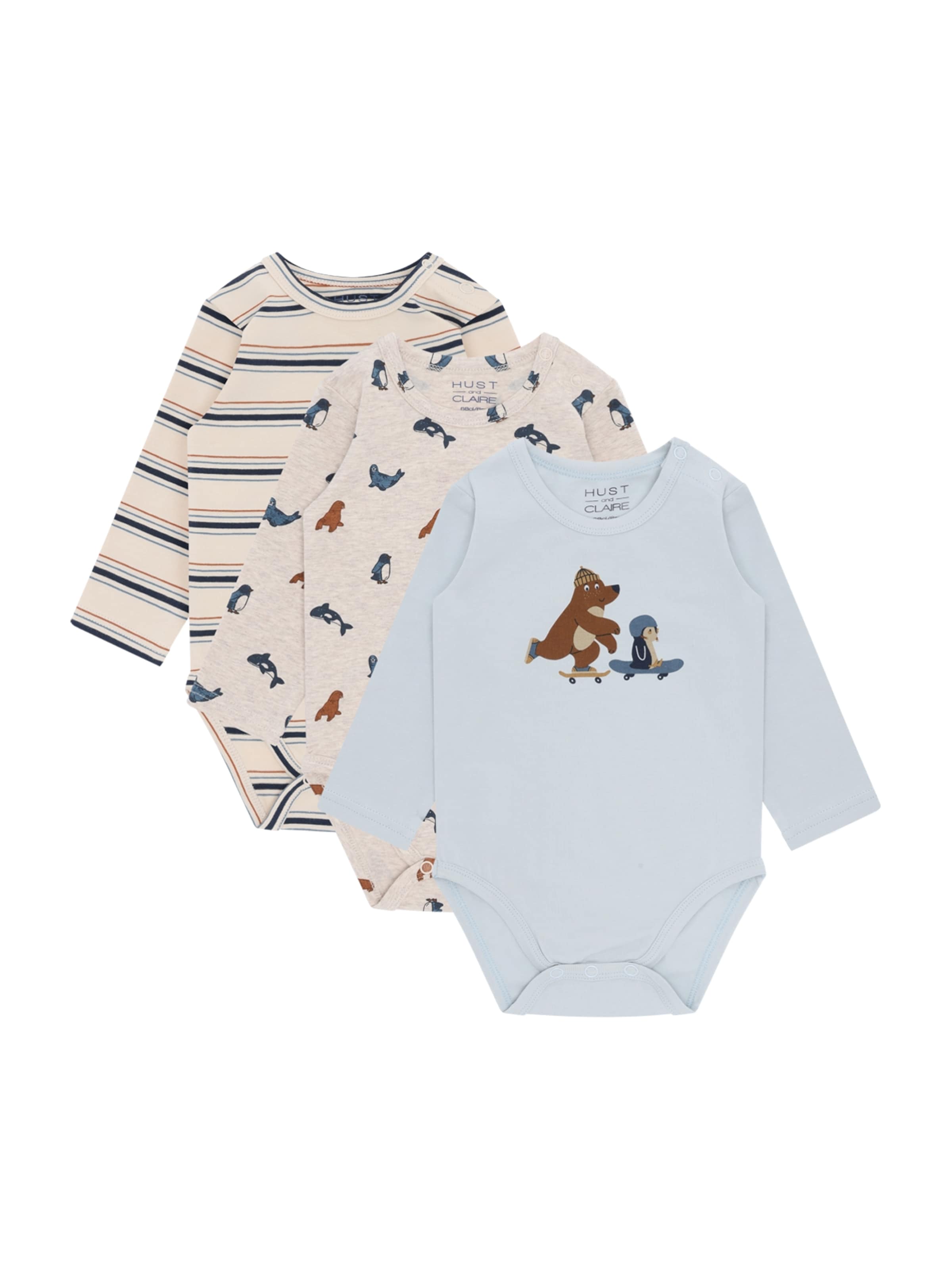 Hust & Claire Body 'Bertram Skater' in Beige: Vorderseite