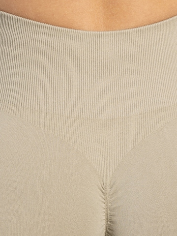 Smilodox Slim fit Sports trousers ' Edina ' in Beige