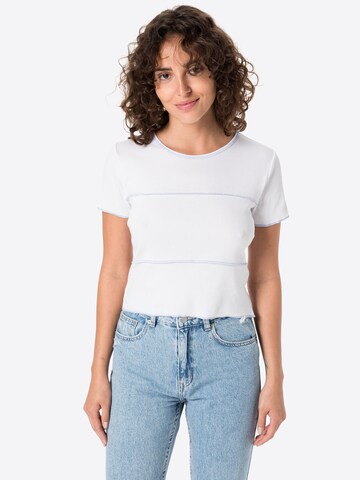 HOLLISTER - Camiseta en blanco: frente