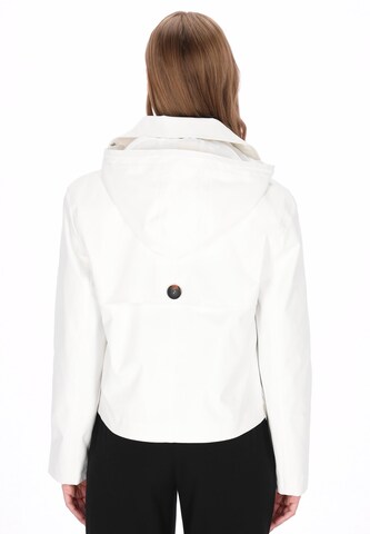 DreiMaster Klassik - Abrigo de entretiempo en blanco