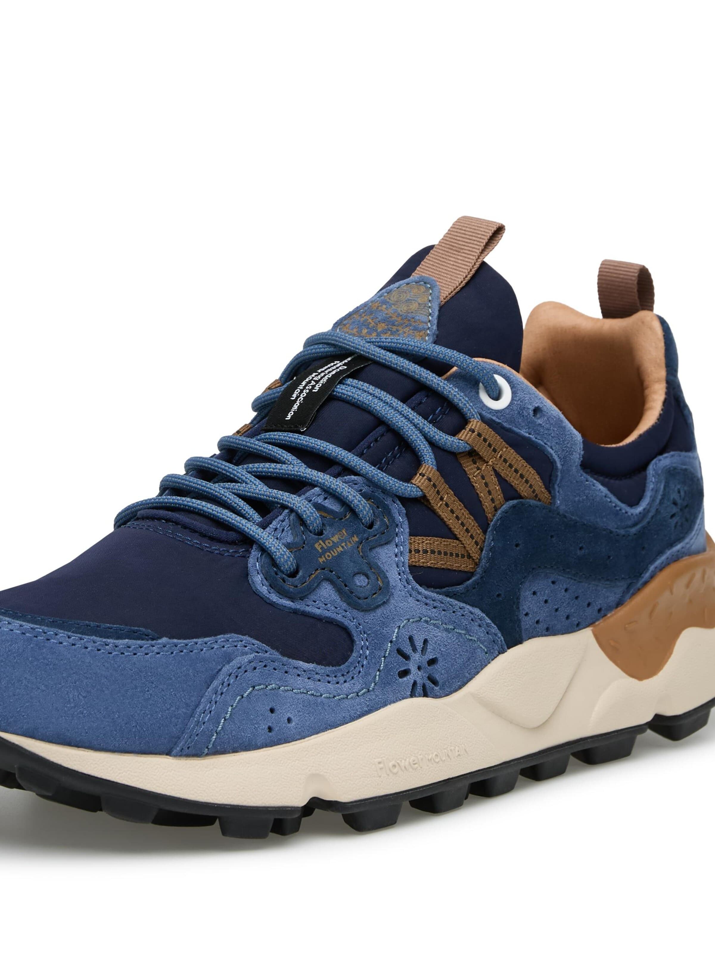 Flower Mountain Sneakers laag 'YAMANO 3 MAN' in Blauw
