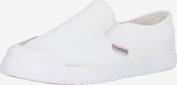 KAWASAKI Slip-Ons in White: front