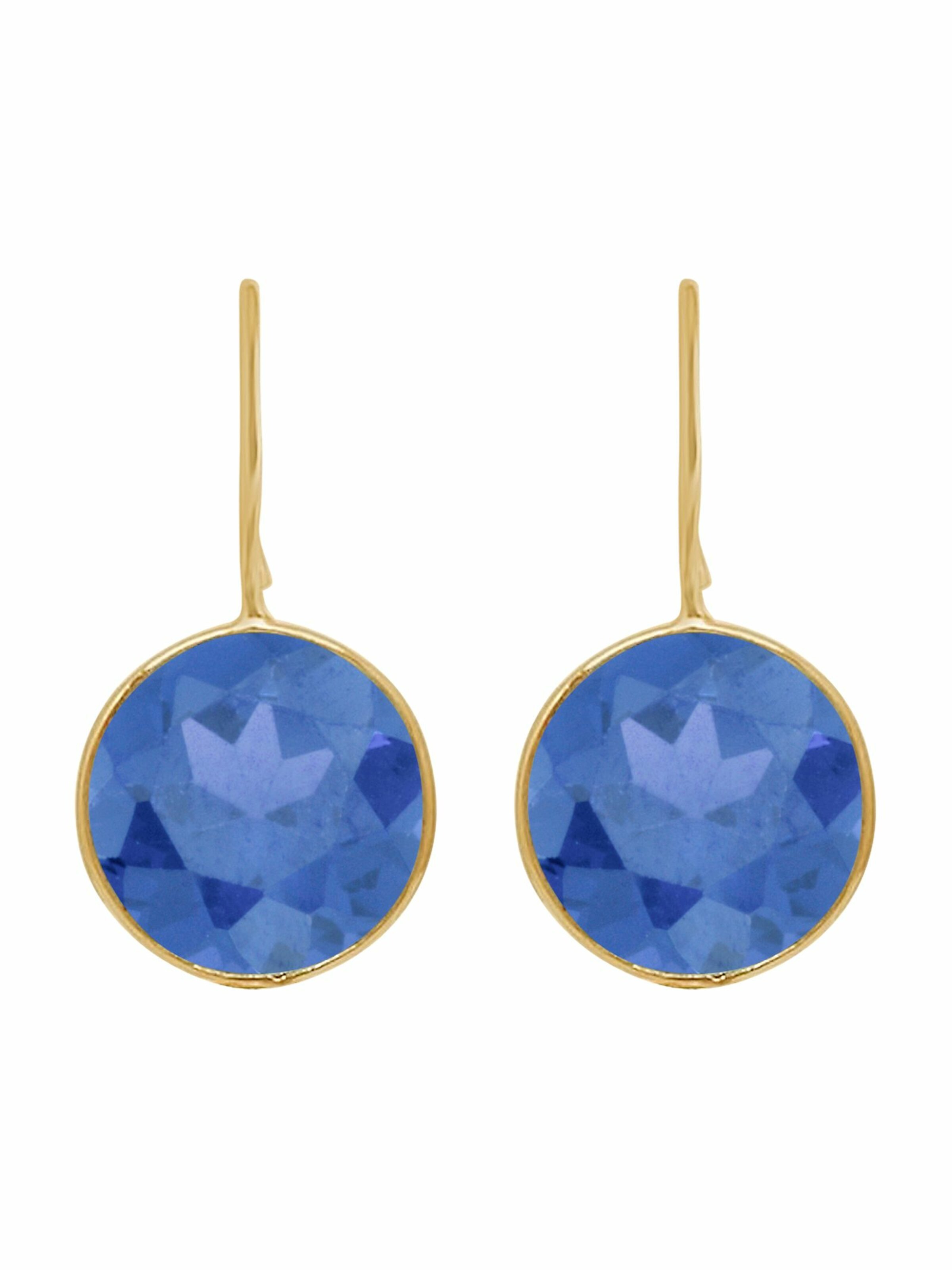 Gemshine Oorbellen in Goud: voorkant