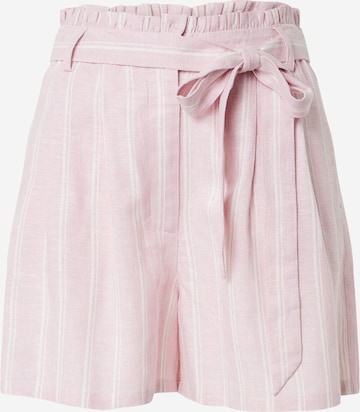 EDITED Szeroka nogawka Spodnie 'Lorain' w kolorze fioletowy: przód