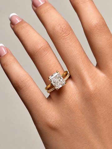 Balmante Jewelry Prsten 'Radiant Cut' – zlatá