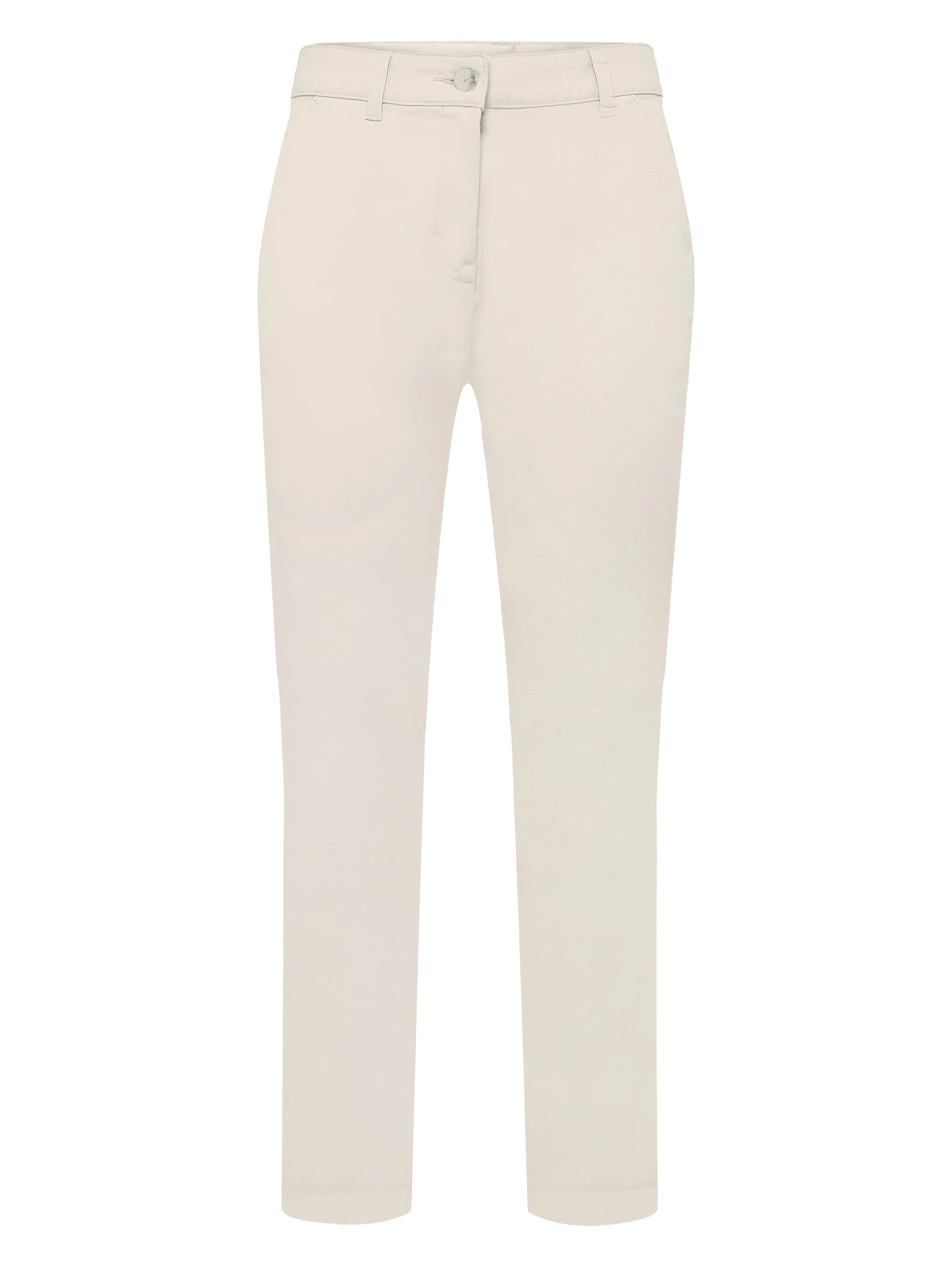 zero Broek in Beige: voorkant