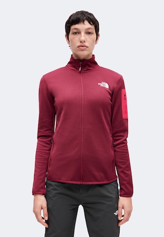 THE NORTH FACE Αθλητικό μπουφάν σε κόκκινο: μπροστά