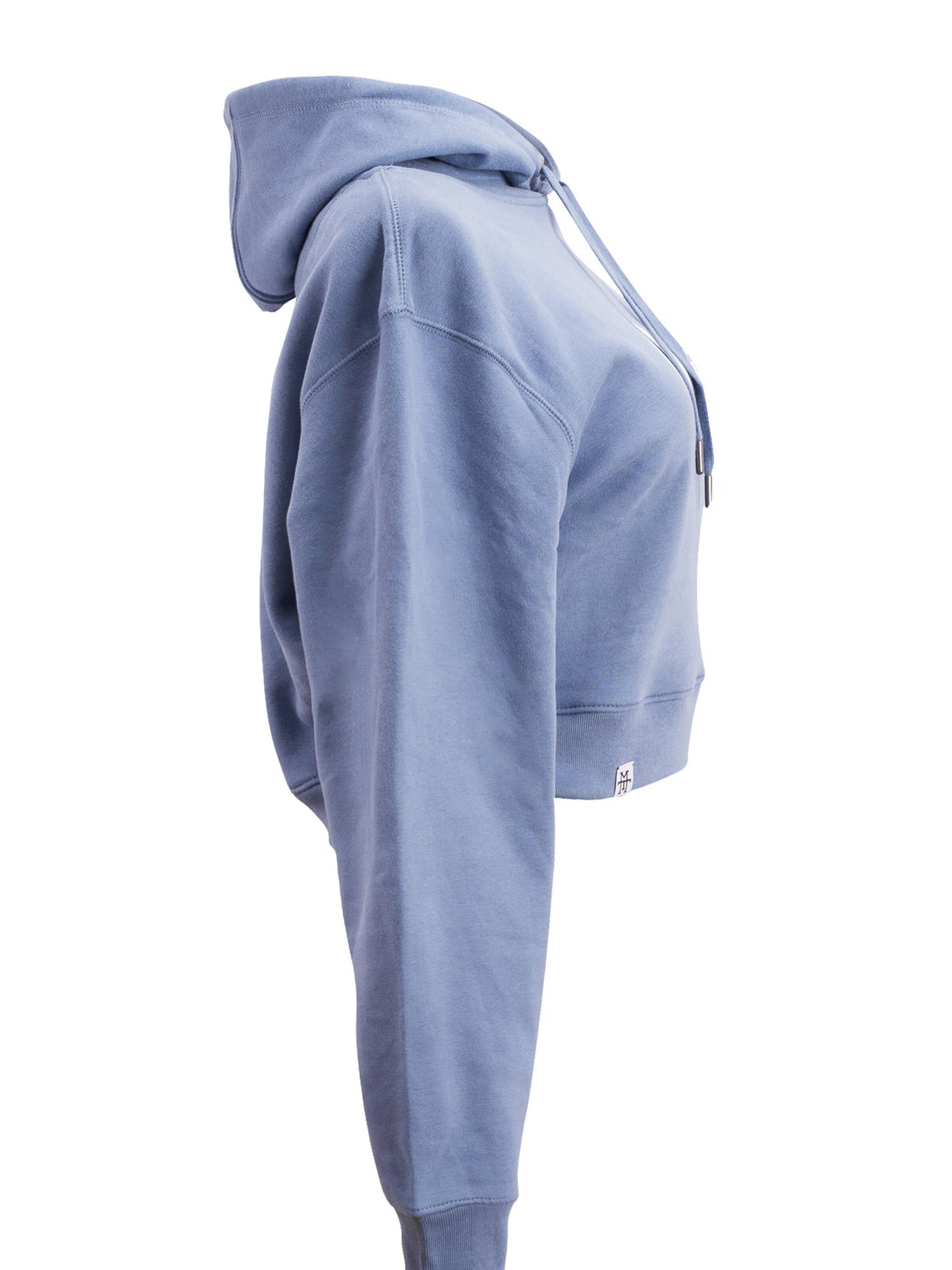 Manufaktur13 Sweatshirt 'Crop Hoodie'‌‌‌‌‌‌‌‌ in Lila
