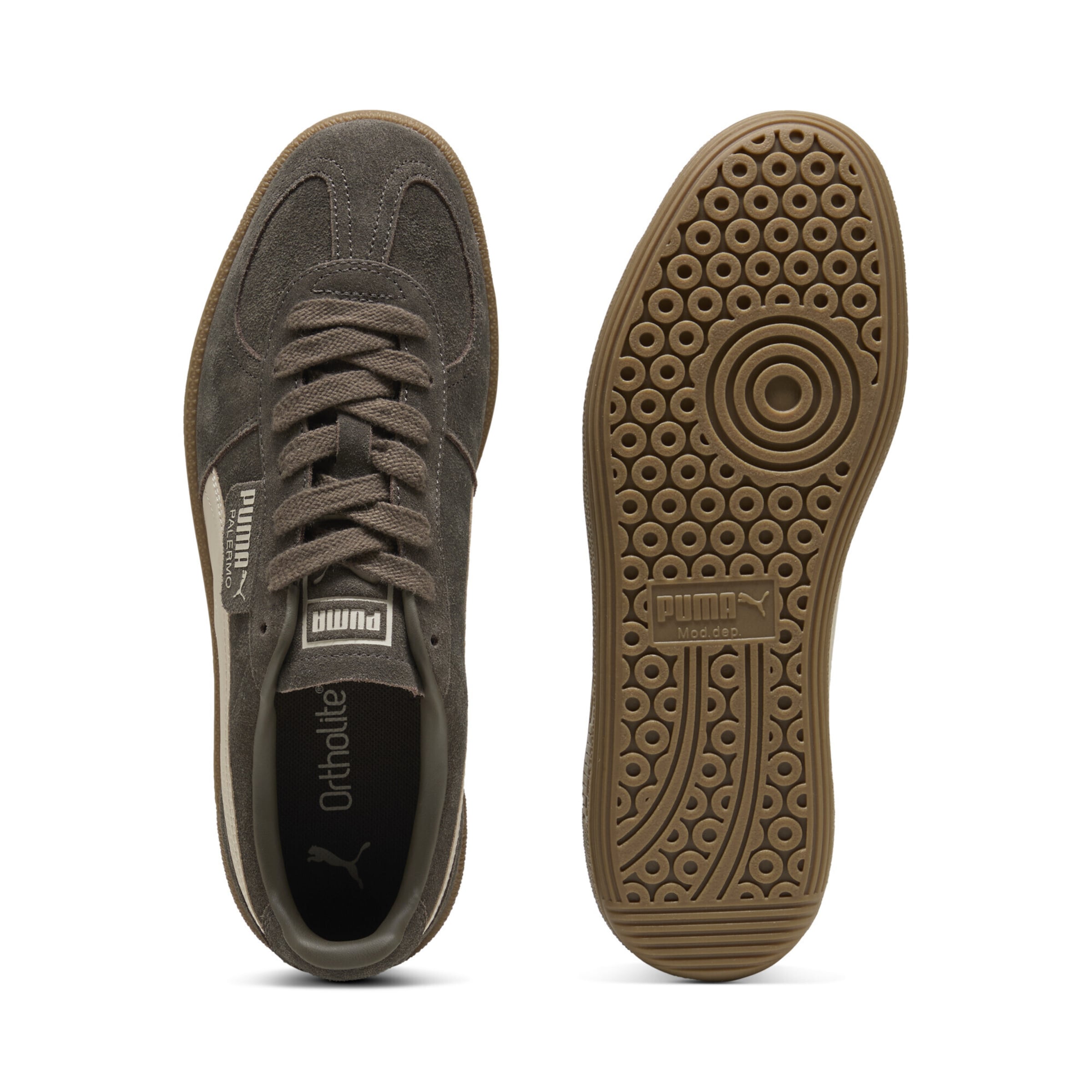 PUMA Sneakers laag 'Palermo' in Grijs