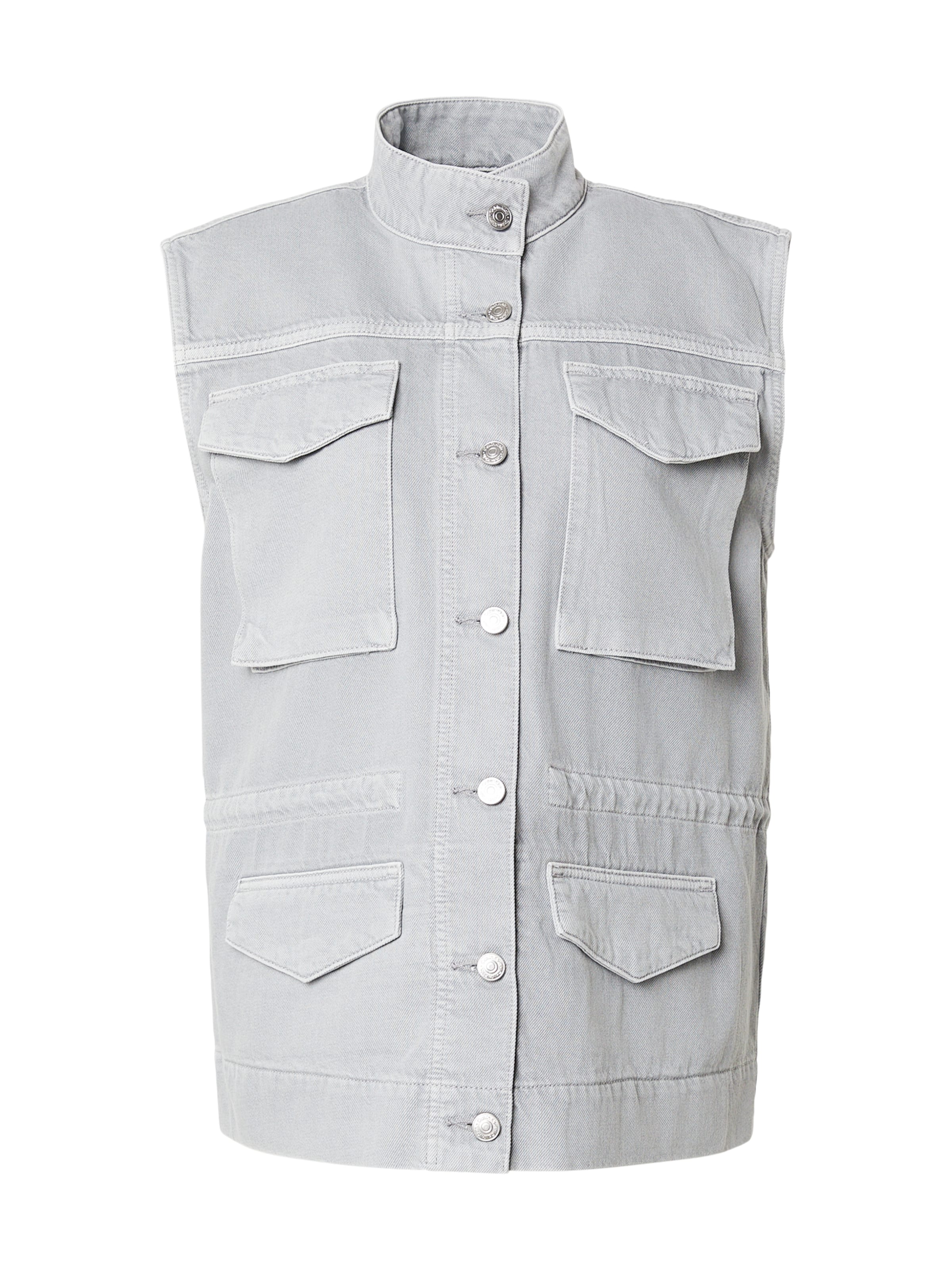 pelēks Calvin Klein Jeans Veste: no priekšpuses