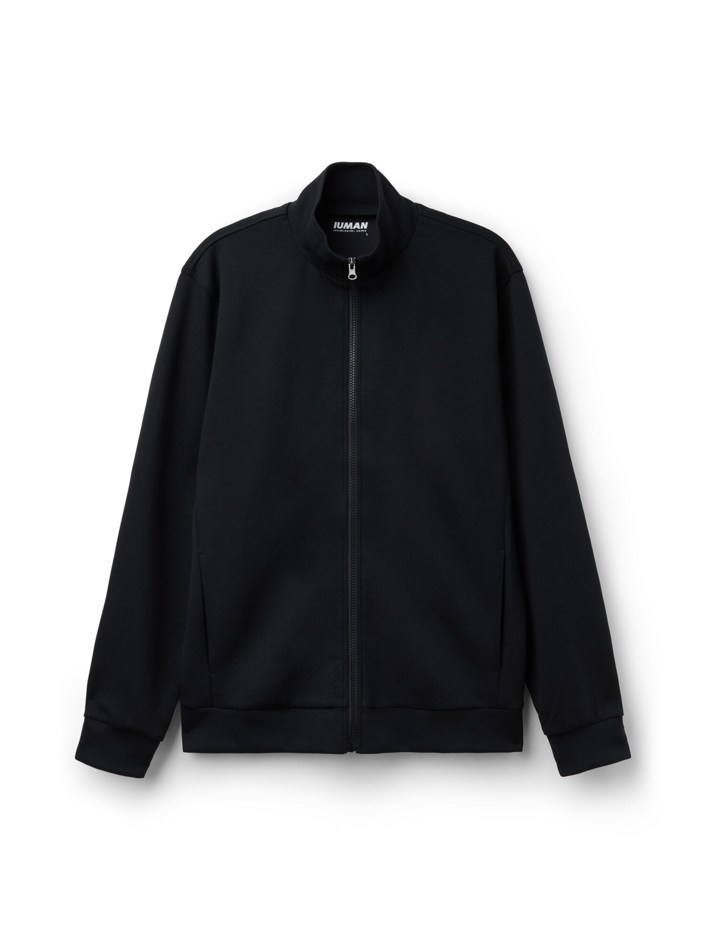 IUMAN Intimissimi Uomo Sweater in Black: front