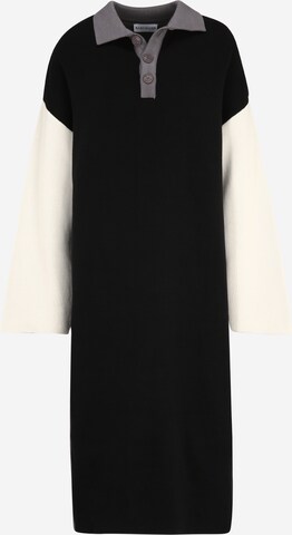 Karo Kauer Úpletové šaty – černá: přední strana