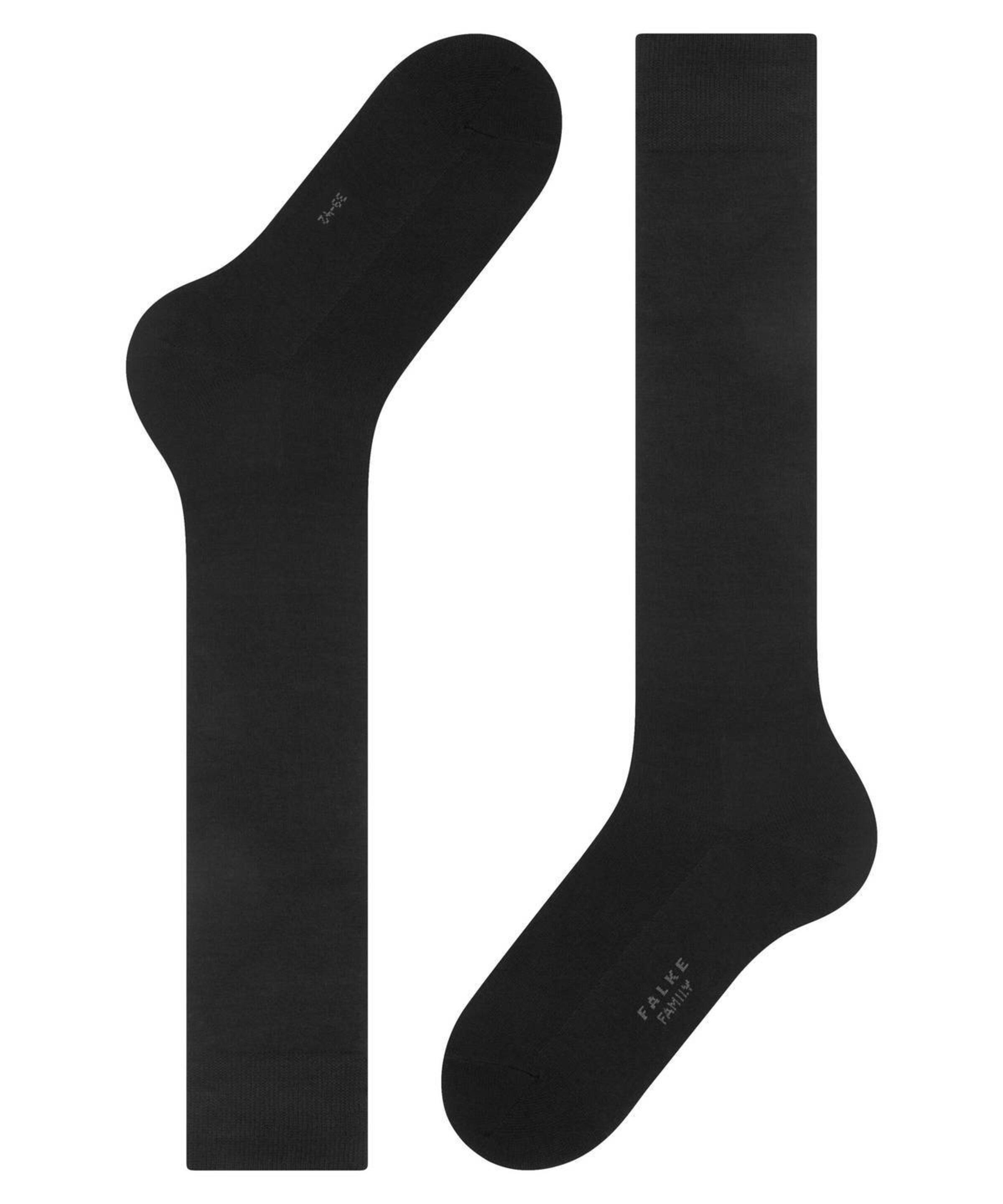 FALKE Skarpety do kolan w kolorze czarny