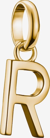 Thomas Sabo Pendant 'Buchstabe R' in Gold: front