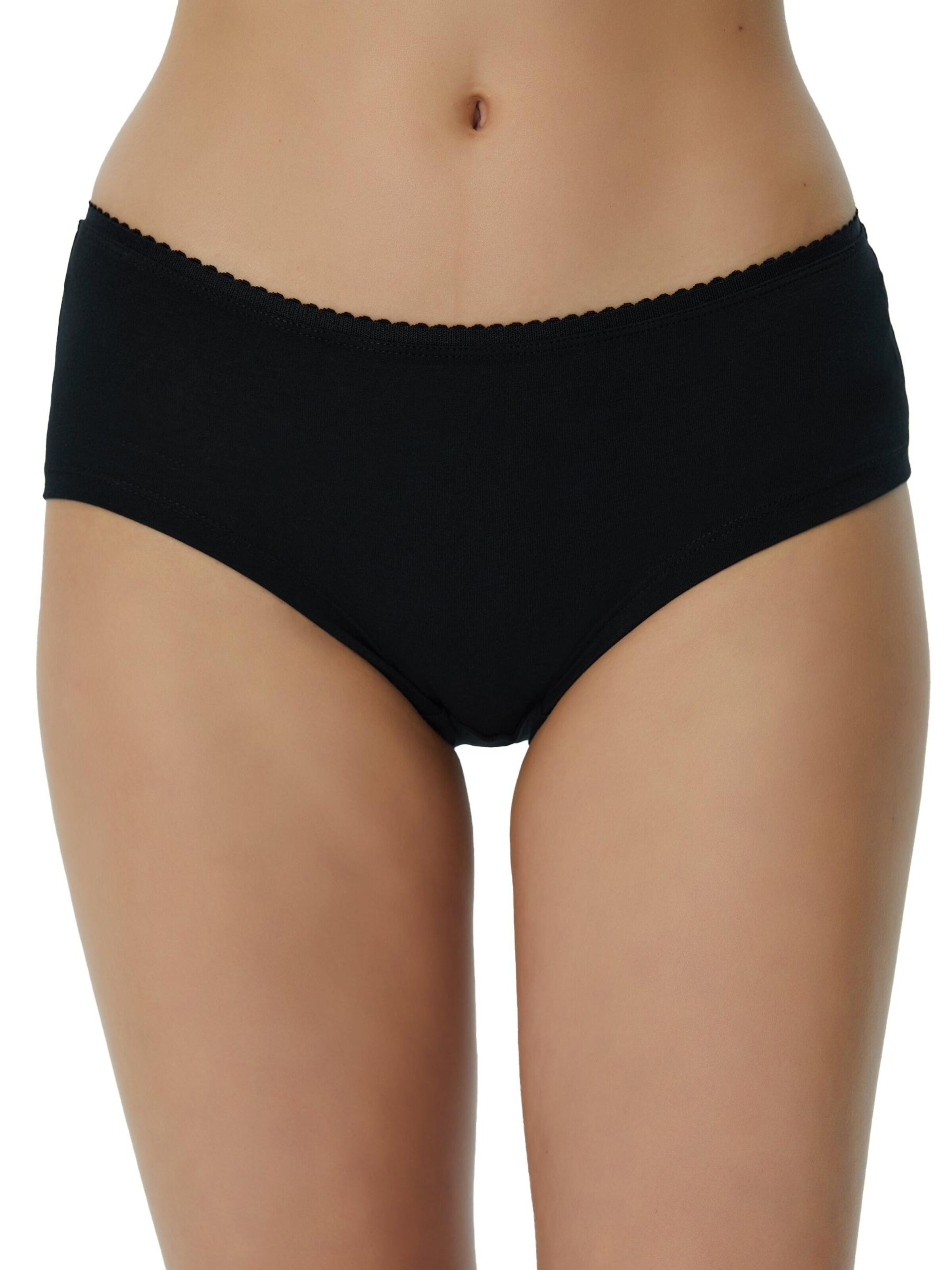 Albero Natur Boyshorts in Black: front