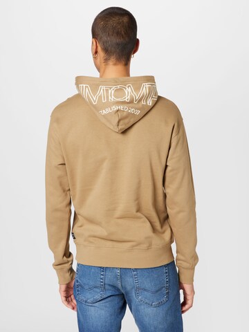 TOM TAILOR DENIM Sweatshirt in Beige