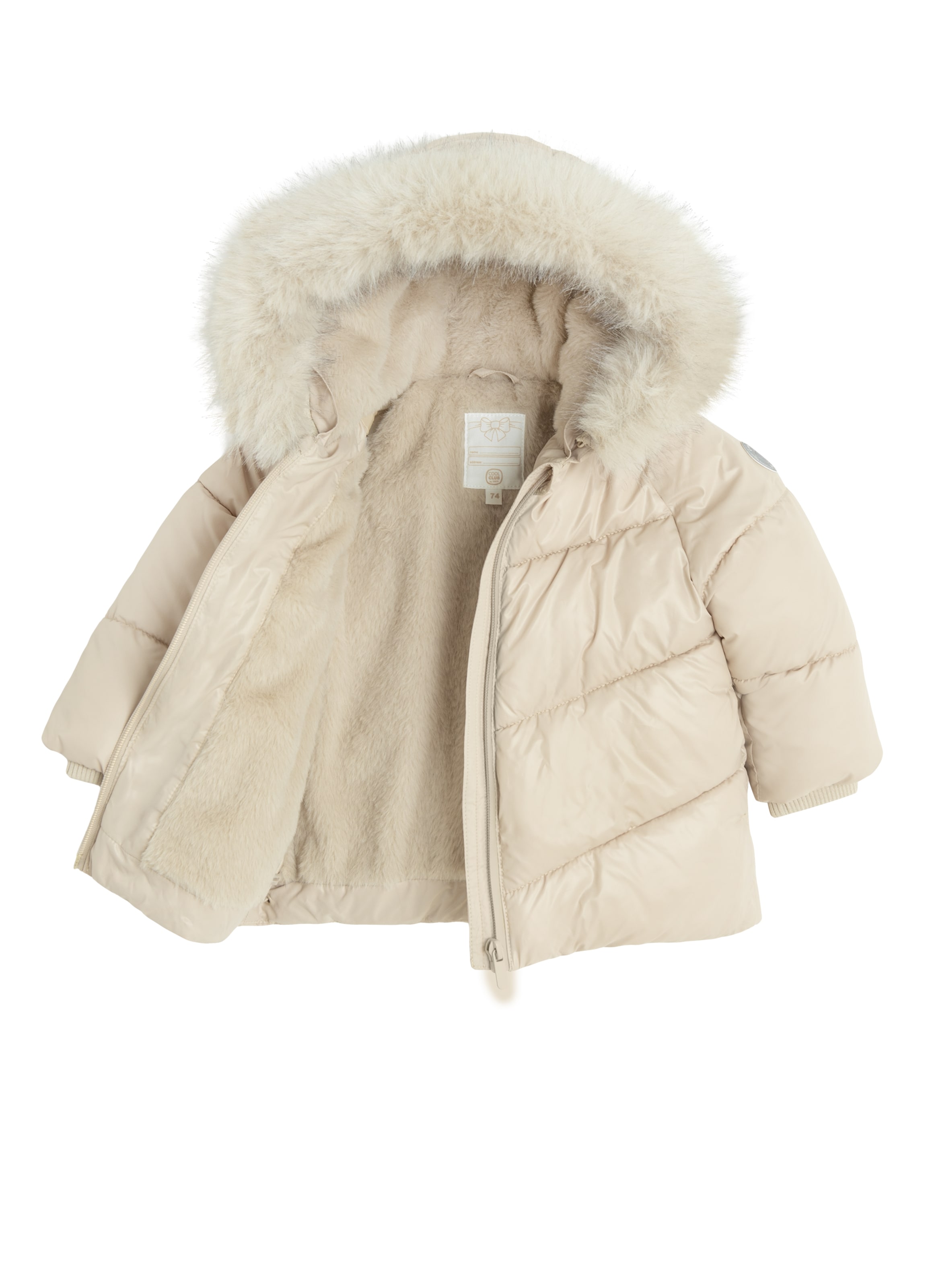COOL CLUB by SMYK Winterjas in Beige