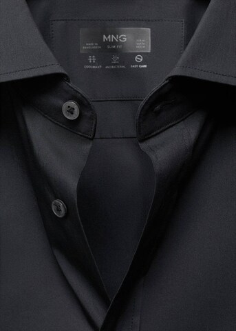 MANGO MAN Regular fit Button Up Shirt 'Palmar' in Black
