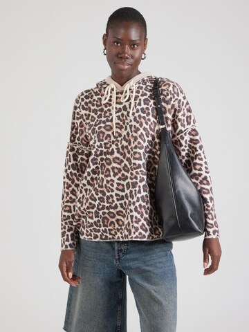 Zwillingsherz - Sweatshirt 'Leo' em bege