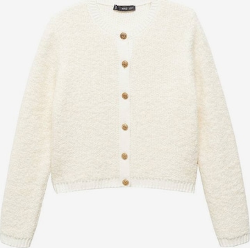 Cardigan 'Pearl' MANGO en beige : devant