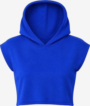 Süel knitwear Sticktop 'Hanna Hoodie' in Blau: Vorderseite