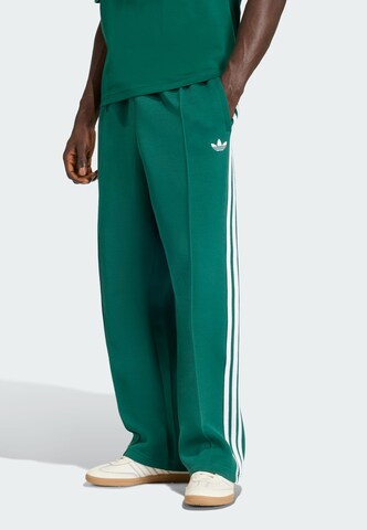 ADIDAS ORIGINALS Loose fit Trousers 'Adicolor Spacer' in Green: front