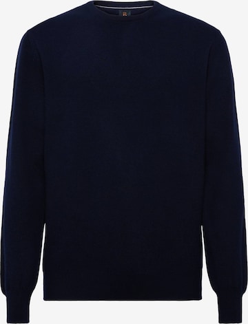 Pull-over Boggi Milano en bleu : devant