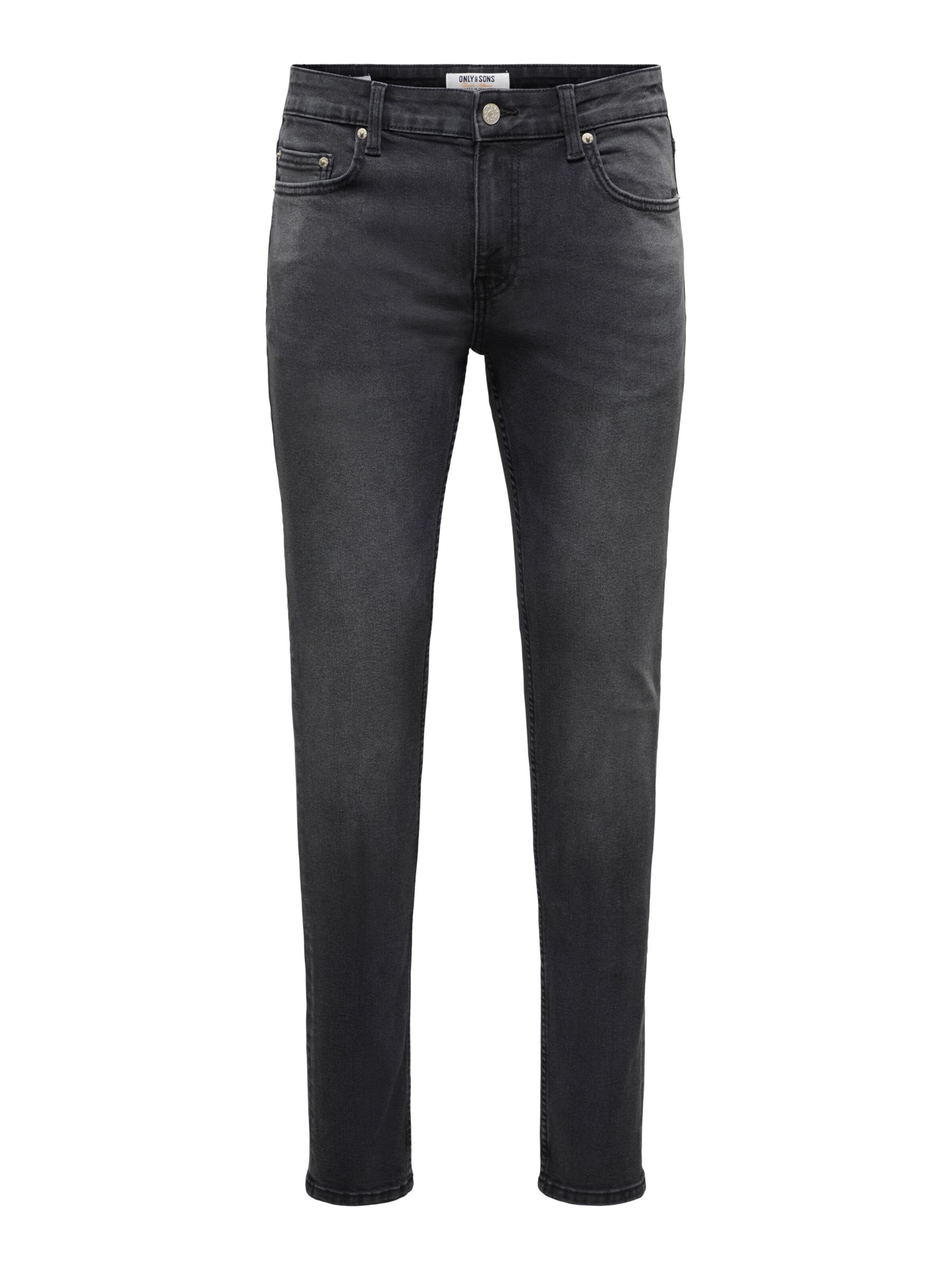 Only & Sons Skinny Džíny 'ONSWarp' – černá