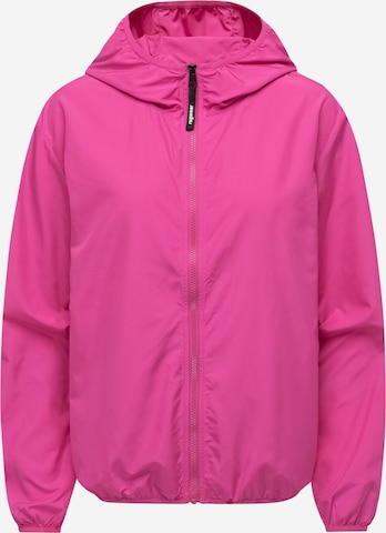Ragwear Přechodná bunda 'Vinzie C' – pink: přední strana