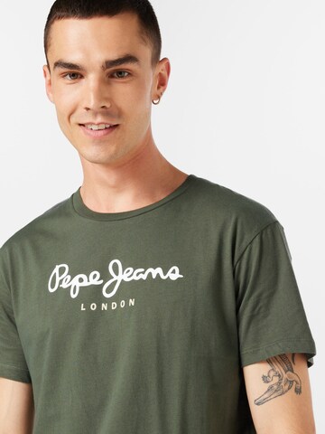 Pepe Jeans Μπλουζάκι 'Eggo' σε πράσινο