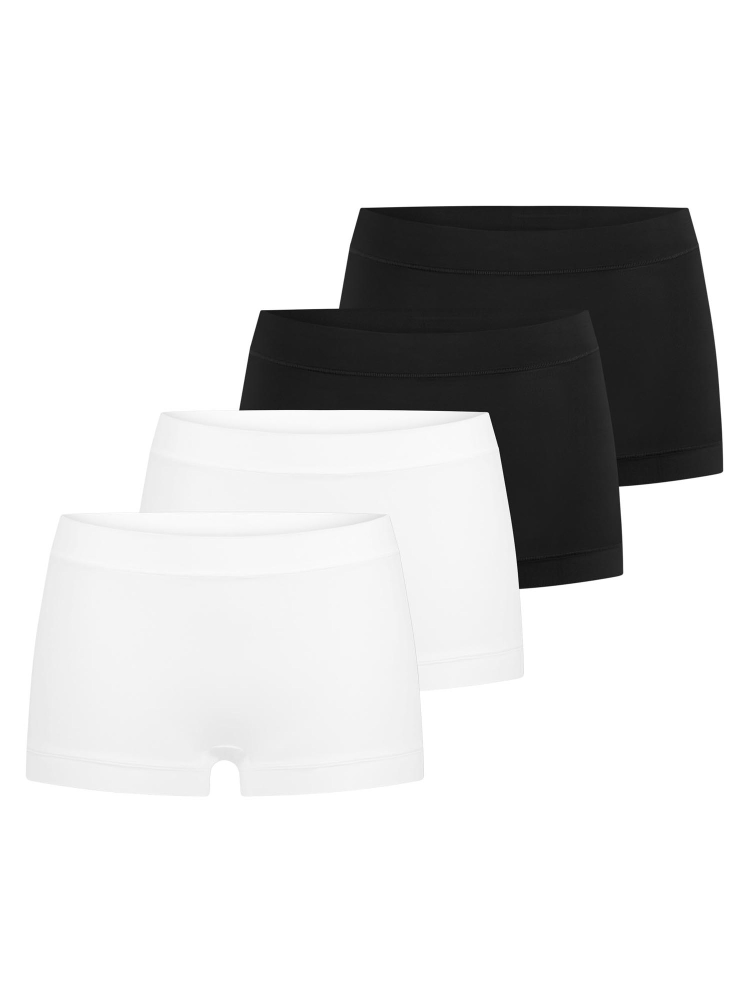 SCHIESSER Boyshorts 'Unique Micro' in Black: front