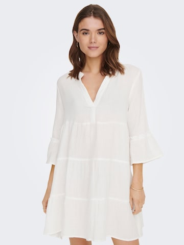 Robe d’été 'Thyra' ONLY en blanc : devant