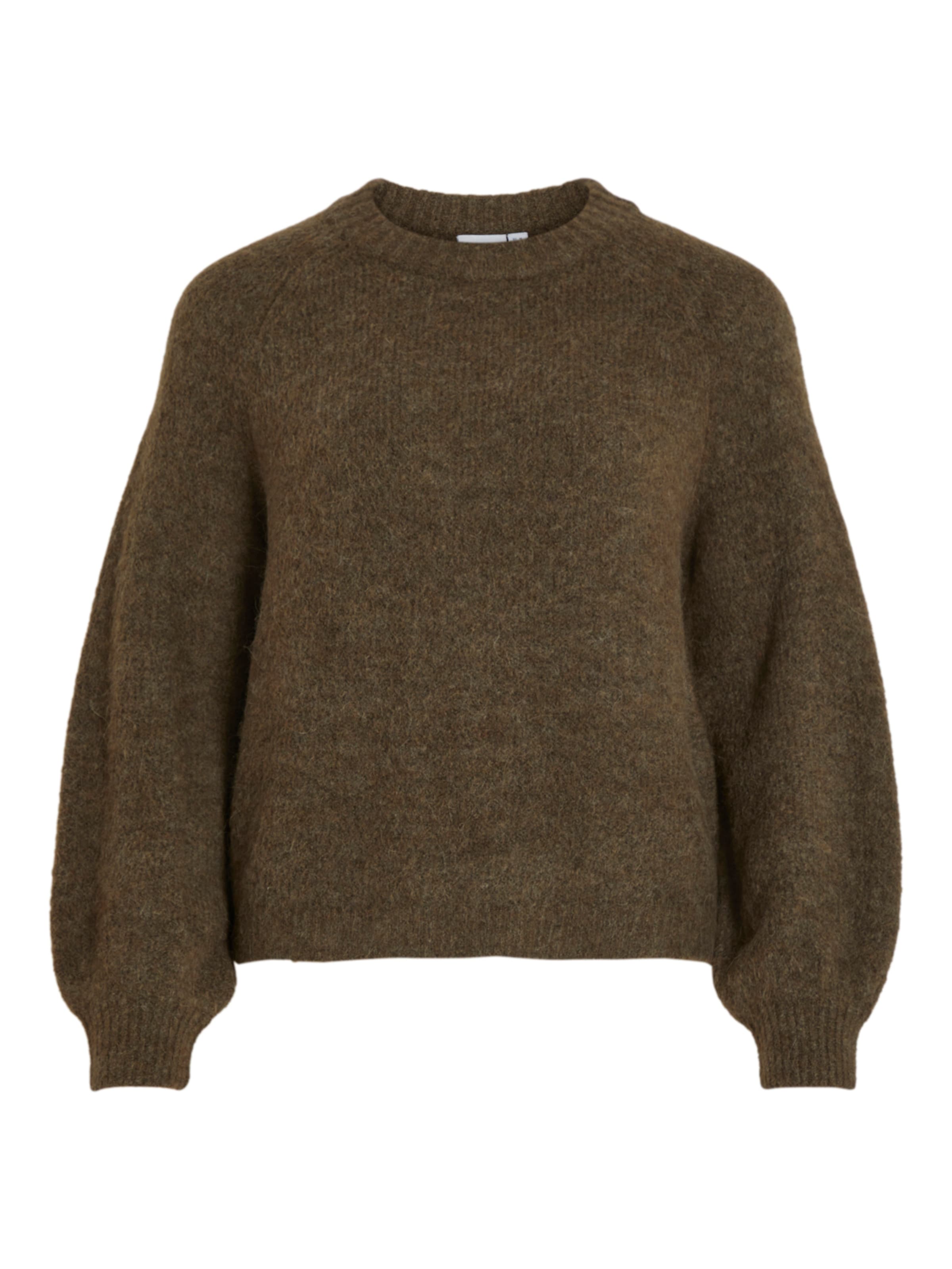 VILA Sweater 'Jamina' in Green: front