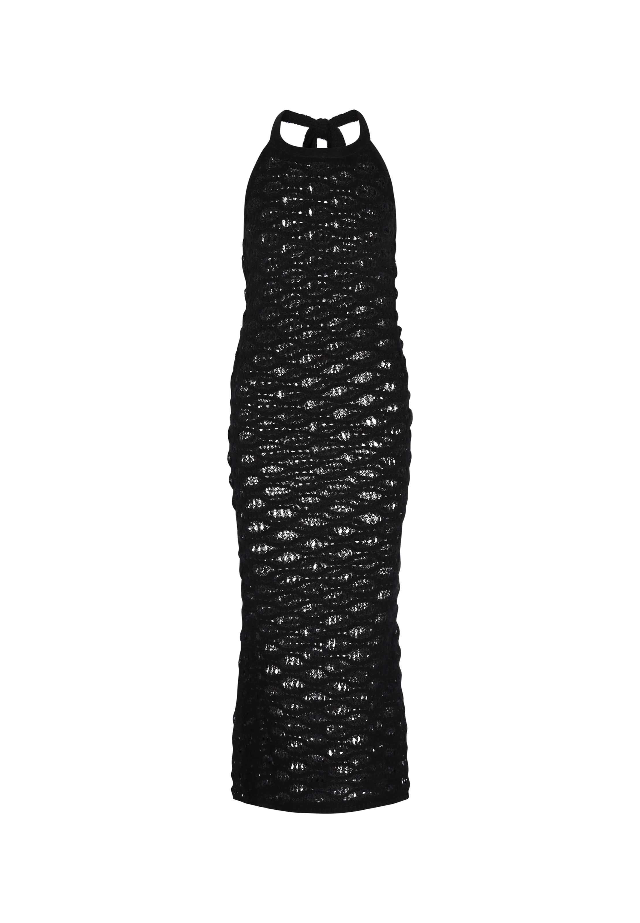 IZIA Knit dress 'Festival' in Black: front