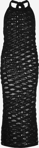 Robes en maille 'Festival' IZIA en noir : devant