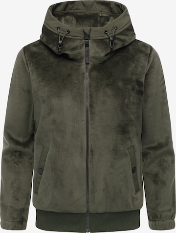 Ragwear Kurtka przejściowa 'Cousy Bonded' w kolorze zielony: przód