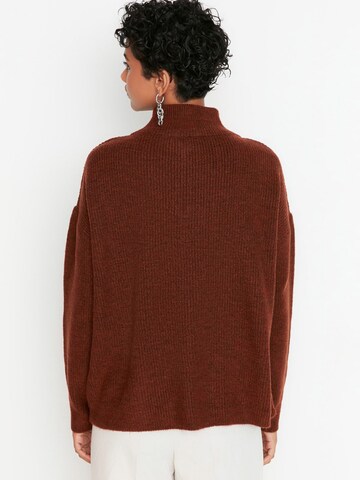 Trendyol Pullover in Braun