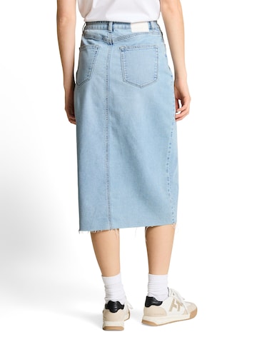 Fustă de la TOM TAILOR DENIM pe albastru