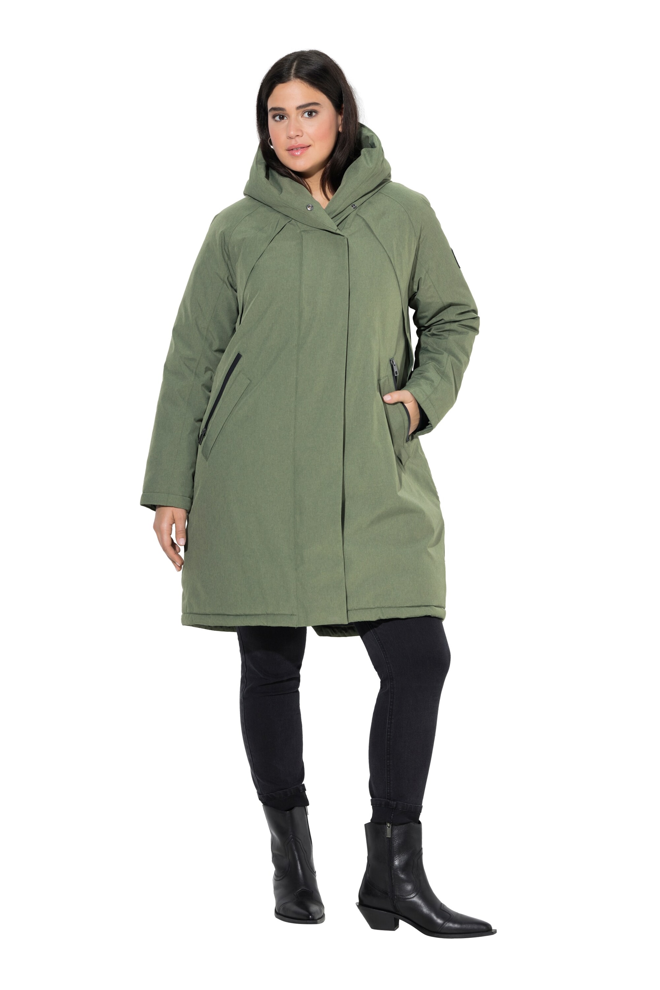 Manteau d’hiver Ulla Popken en vert