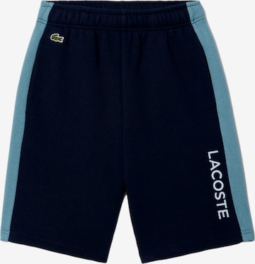 LACOSTE Loosefit Shorts in Blau: Vorderseite