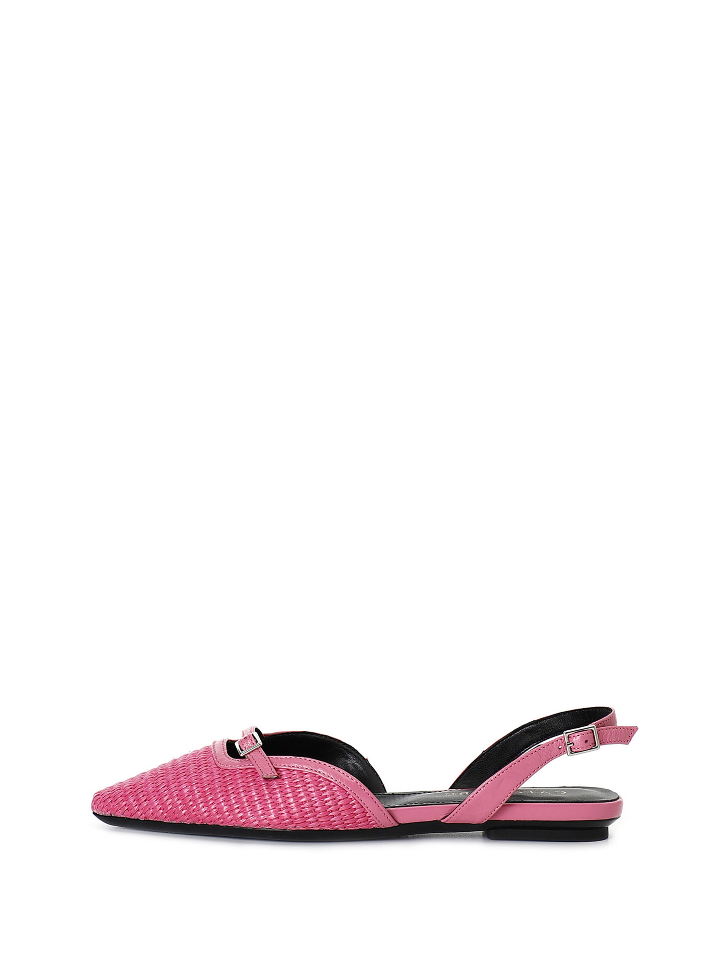 Ballerina di CAFè NOIR in rosa: frontale