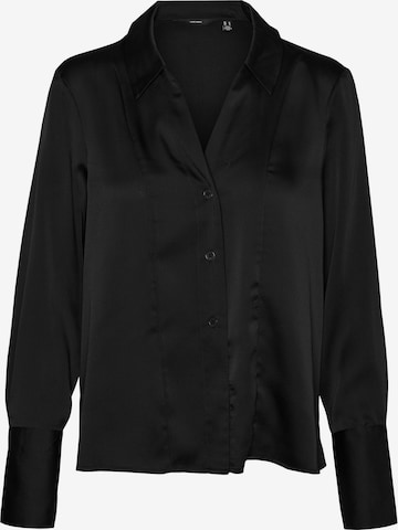 VERO MODA Blouse 'TAM TONJA' in Zwart: voorkant