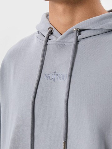 Ossy Homer Sweatshirt 'Baumwolle 450 GSM Oversize Hoodie – Kapuzenpullover' in Grau