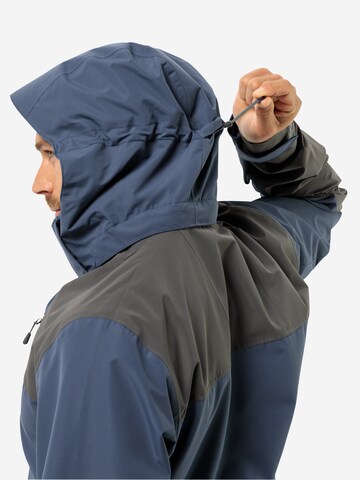 JACK WOLFSKIN Weatherproof jacket 'JASPER' in Blue