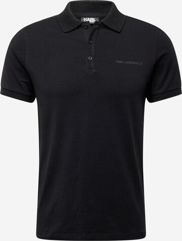 T-Shirt Karl Lagerfeld en noir : devant
