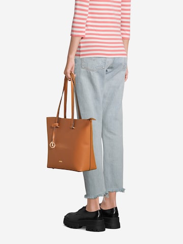 L.CREDI Shopper 'Filippa' in Braun