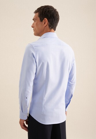 SEIDENSTICKER Slim fit Business shirt in Blue