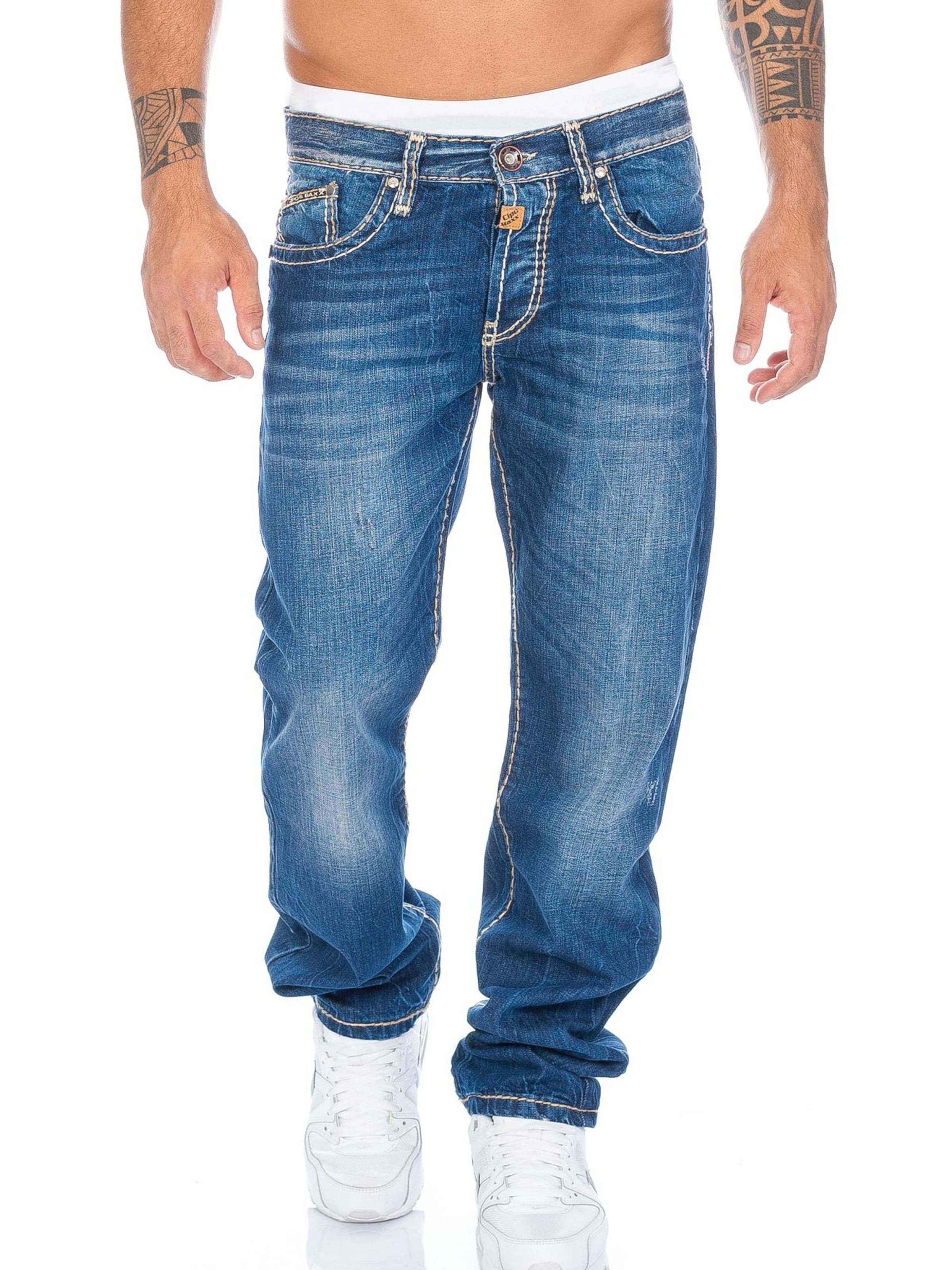 CIPO & BAXX Regular Jeans 'BJ688' in Blue: front